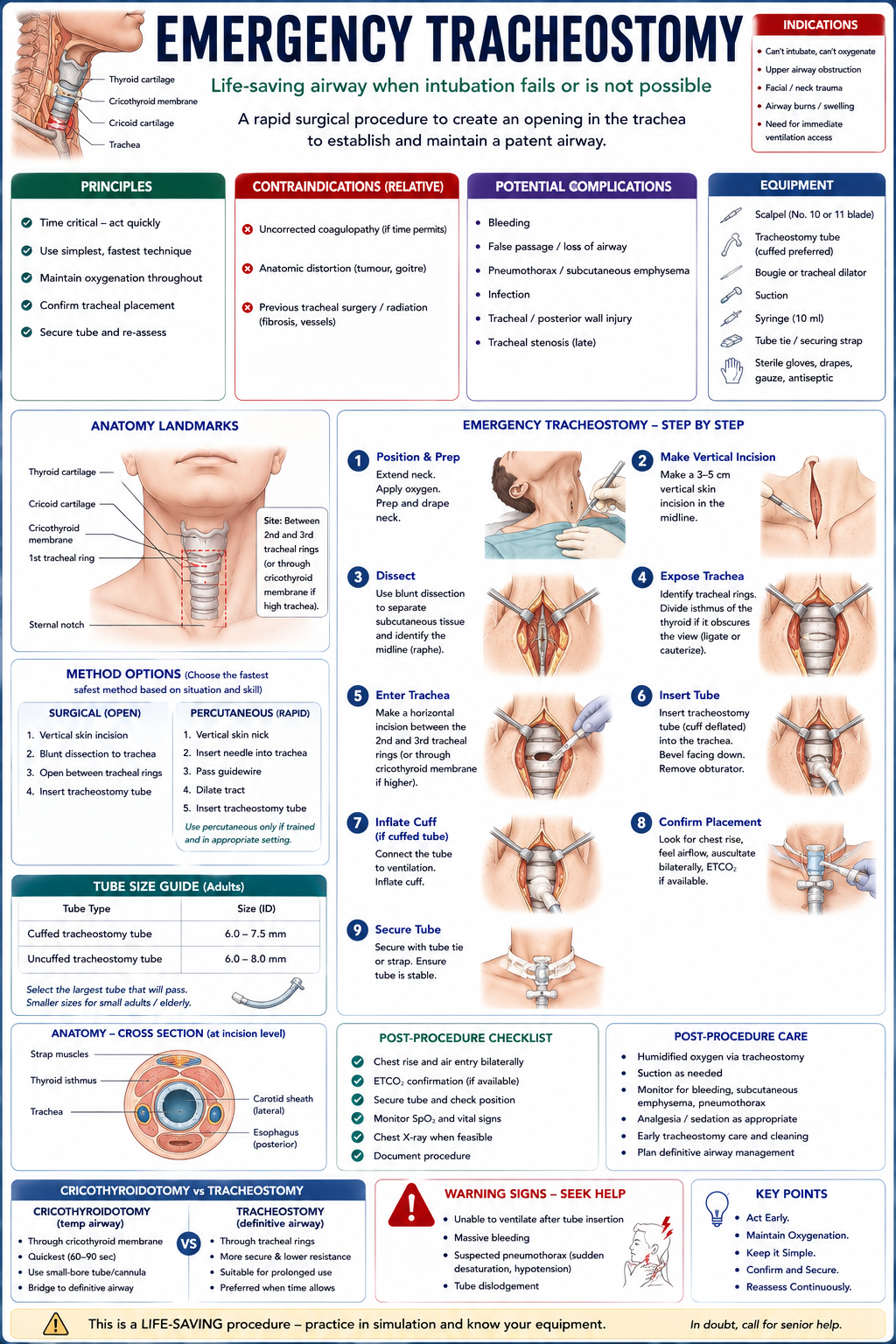 emergency tracheostomy