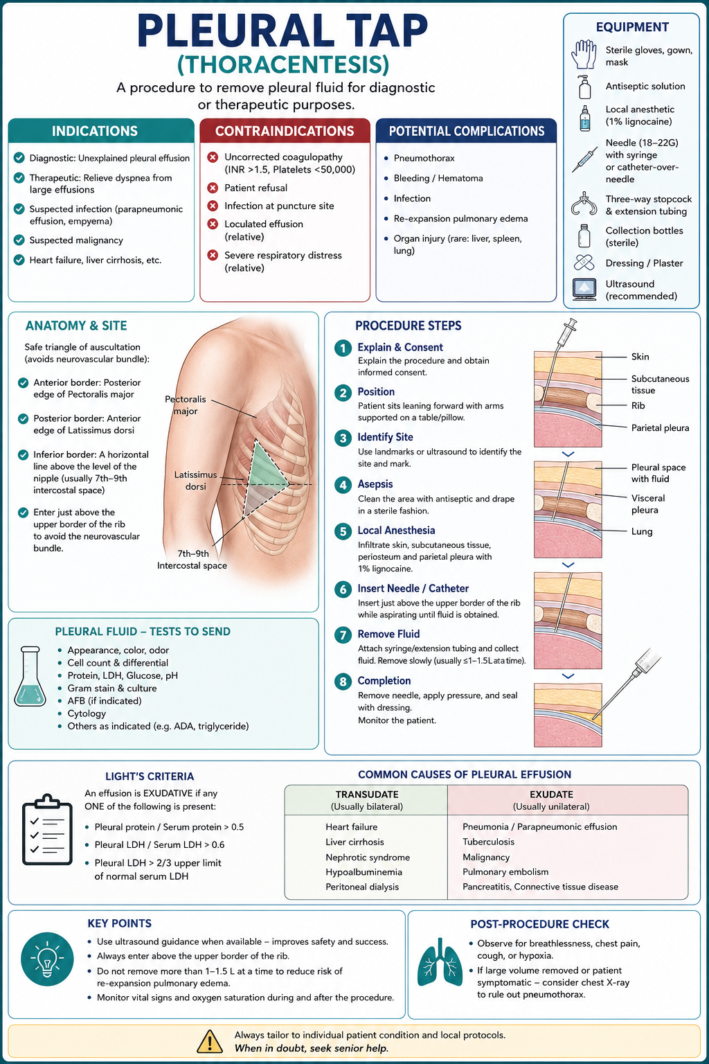 pleural tap