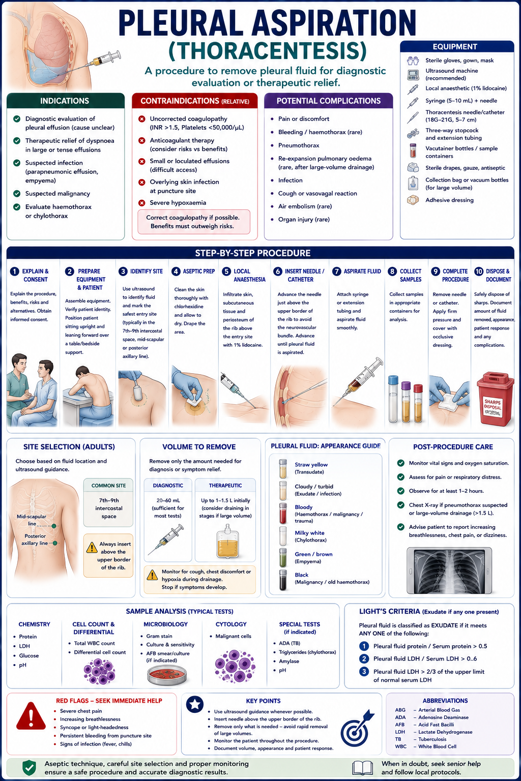 pleural aspiration